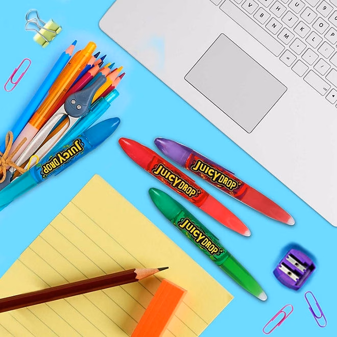 Juicy Drop Sour Gel Pens Candy, 24 ct. - Image 6