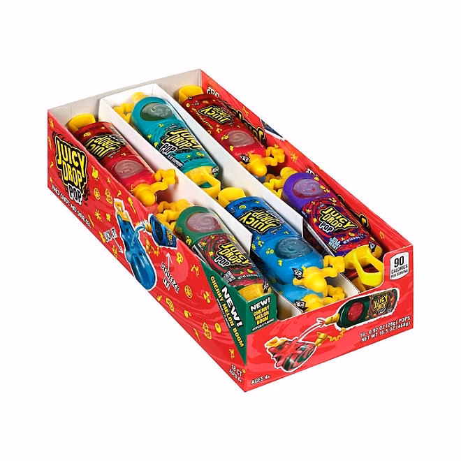 Juicy Drop Pop Sour Candy,18 ct. - Image 2