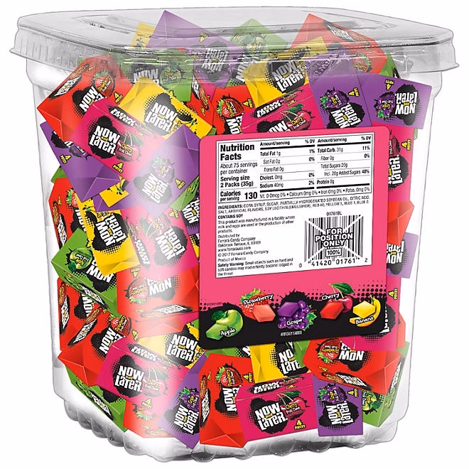 Now & Later Fruit Chews Candy, 150 pk. - Image 4
