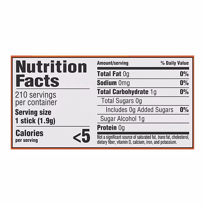 Trident Tropical Twist Sugar Free Gum, 14 pcs., 15 pk. - Image 3