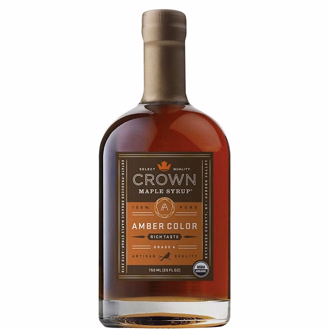 Crown Maple Organic Maple Syrup, 25 fl oz. - Image 2