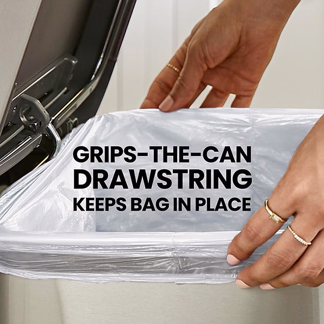 Glad ForceFlex 13-Gallon Kitchen Trash Bags, Gain Original Scent + Febreze, 160 ct. - Image 6