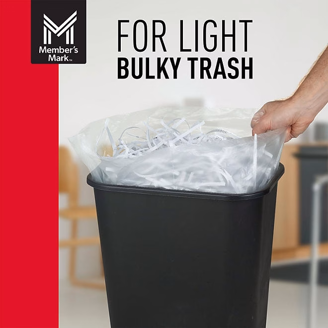 Member's Mark 10-Gallon Commercial Can Liners, 1000 ct. - Image 6