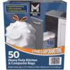 Member's Mark Heavy Duty 18-Gallon Kitchen & Compactor Trash Bags, 50 ct.