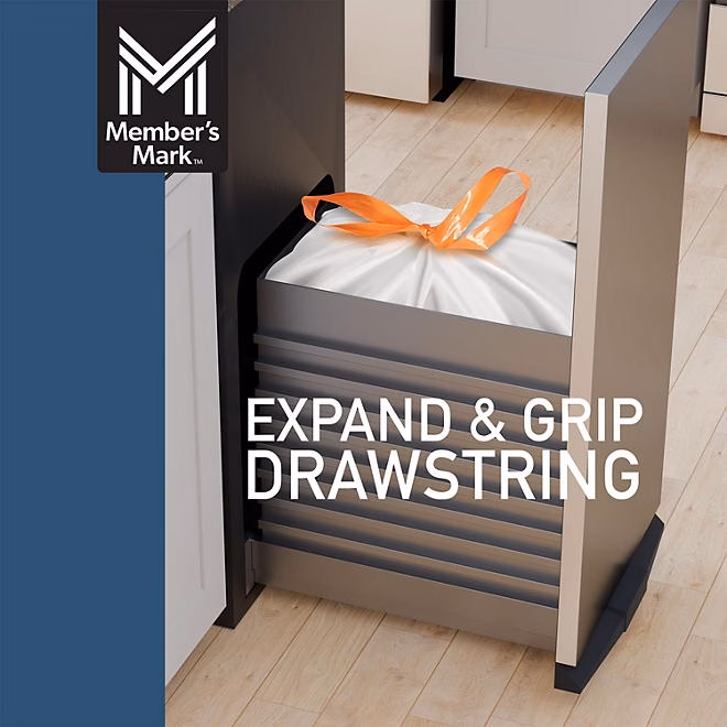 Member's Mark Heavy Duty 18-Gallon Kitchen & Compactor Trash Bags, 50 ct. - Image 6