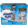 Member's Mark Power Flex Tall Kitchen Drawstring Trash Bags Unscented (13 gal., 200 ct.)