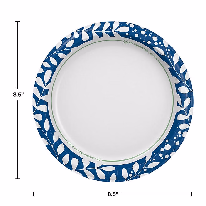 Member's Mark Ultra Lunch Paper Plates, 8.5", 300 ct. - Image 3