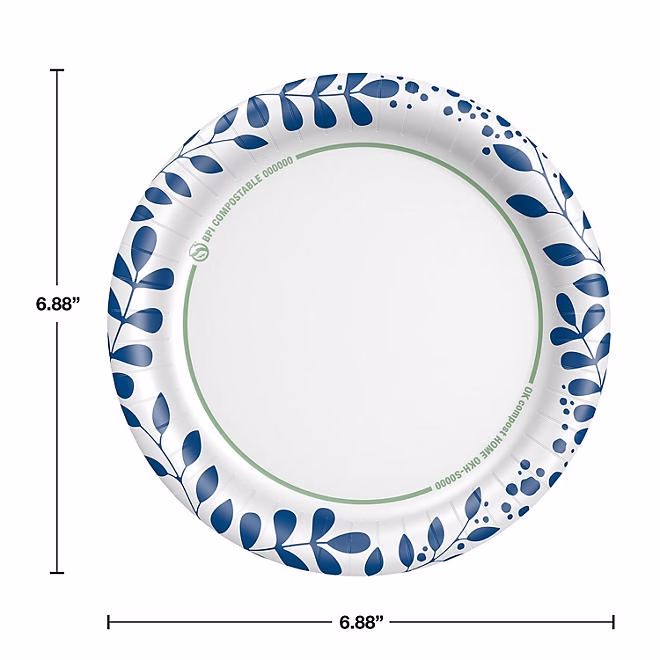 Member's Mark Ultra Dessert/Snack Paper Plates, 6.875", 330 ct. - Image 3