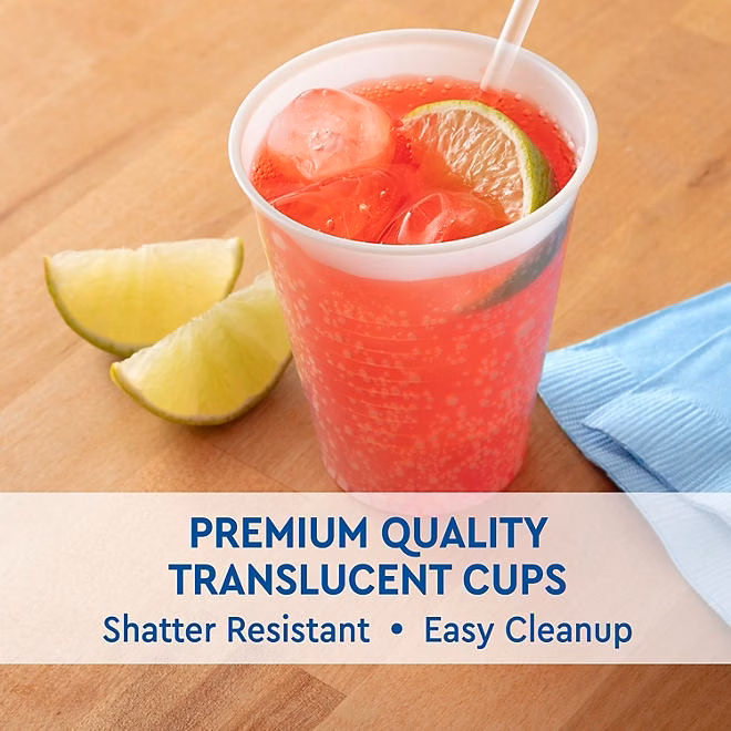 Member's Mark Translucent Plastic Cups 12 oz., 300 ct. - Image 4