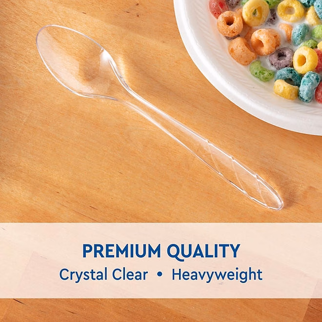 Member's Mark Clear Plastic Spoons, Heavyweight 300 ct.  - Image 4