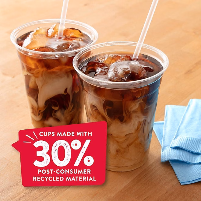 Member's Mark Clear Plastic Cups 16 oz., 132 ct. - Image 5