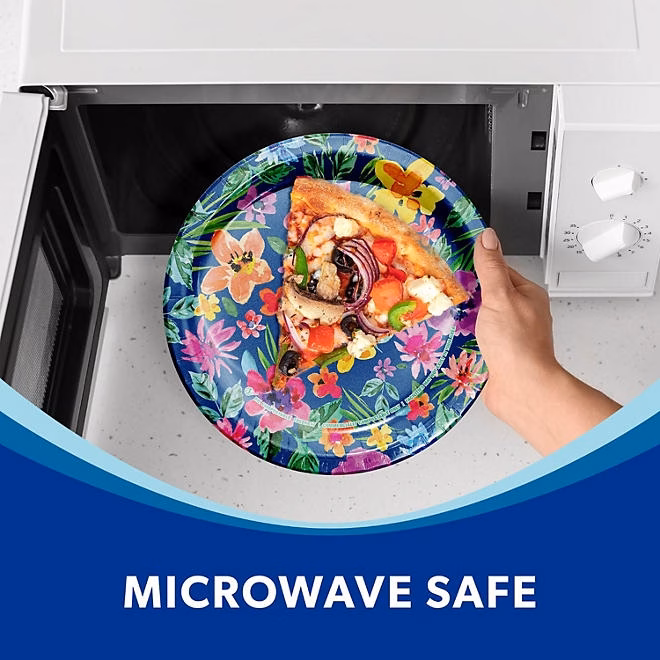 Member's Mark Spring Paper Plates, 10", 85 ct. - Image 4