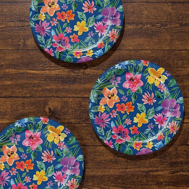 Member's Mark Spring Paper Plates, 10", 85 ct. - Image 7