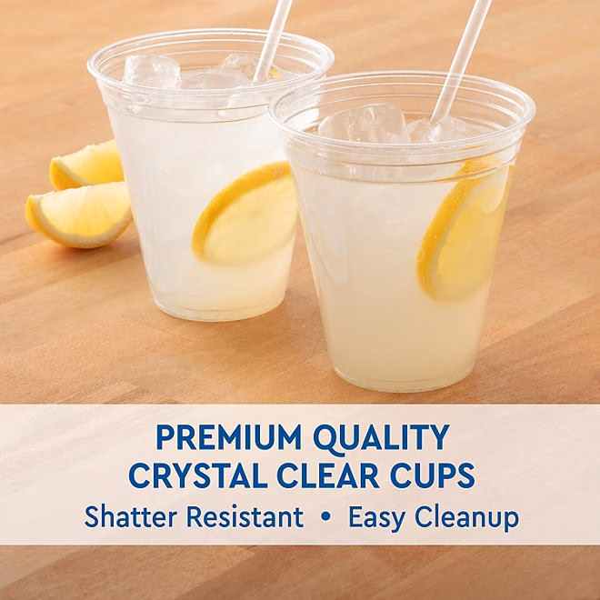 Member's Mark Clear Plastic Cups 12 oz., 172 ct. - Image 4