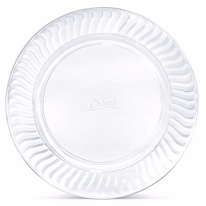 Chinet Crystal Clear Plastic Dessert Plate, 7" 150 ct. - Image 4