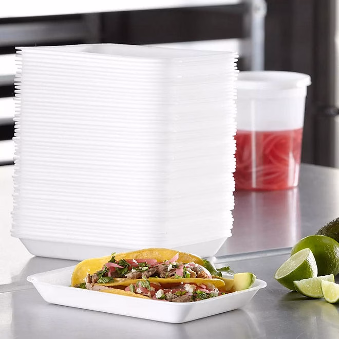 Hefty Supreme Foam Charola Trays, 6.5" x 8.625" 200 ct. - Image 6