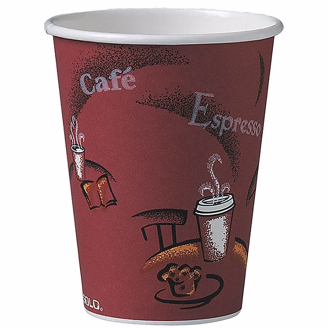 Dart Solo Bistro Design Hot Drink Paper Cups, 12 oz., 300 ct. - Image 2