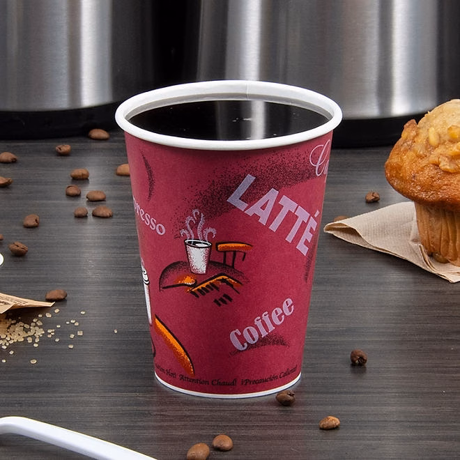 Dart Solo Bistro Design Hot Drink Paper Cups, 12 oz., 300 ct. - Image 3