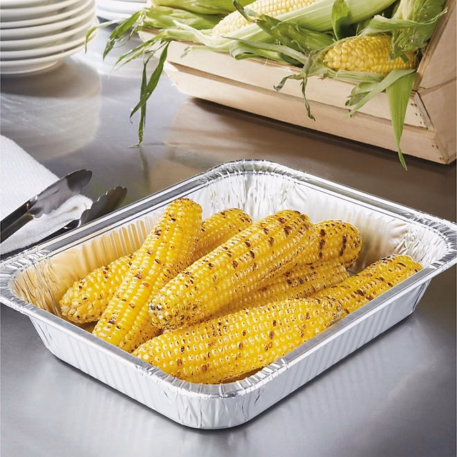 Member's Mark Aluminum Steam Table Pans, Half Size (100 ct.) - Image 4