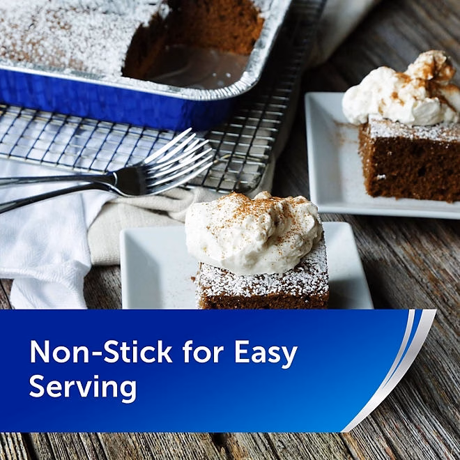 Reynolds Kitchens Aluminum 8" x 8" Cake Pans with Lids 12 ct. - Image 6