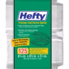 Hefty Clear Hinged Lid Plastic Container, 8" x 8" (125 ct.)