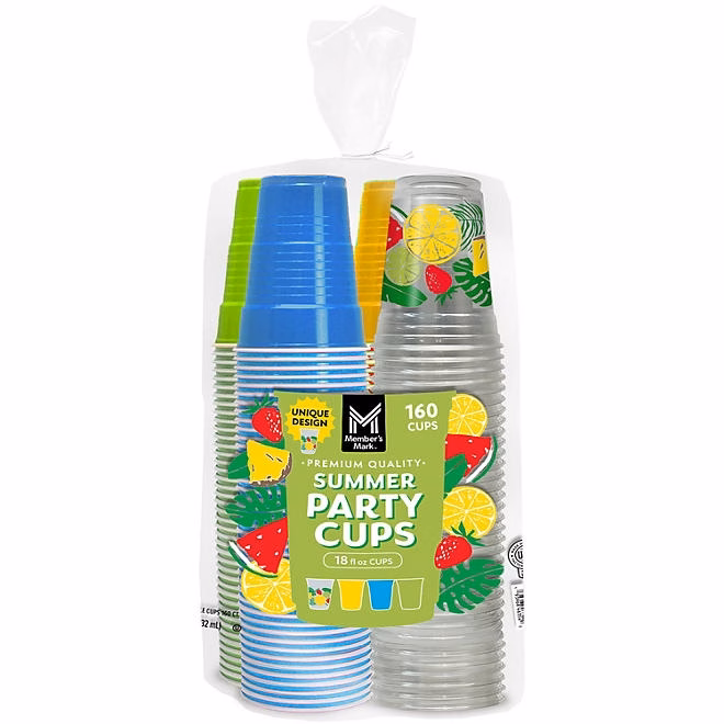 Member's Mark Premium Quality Summer Cups, 18 fl. oz., 160 ct. - Image 2