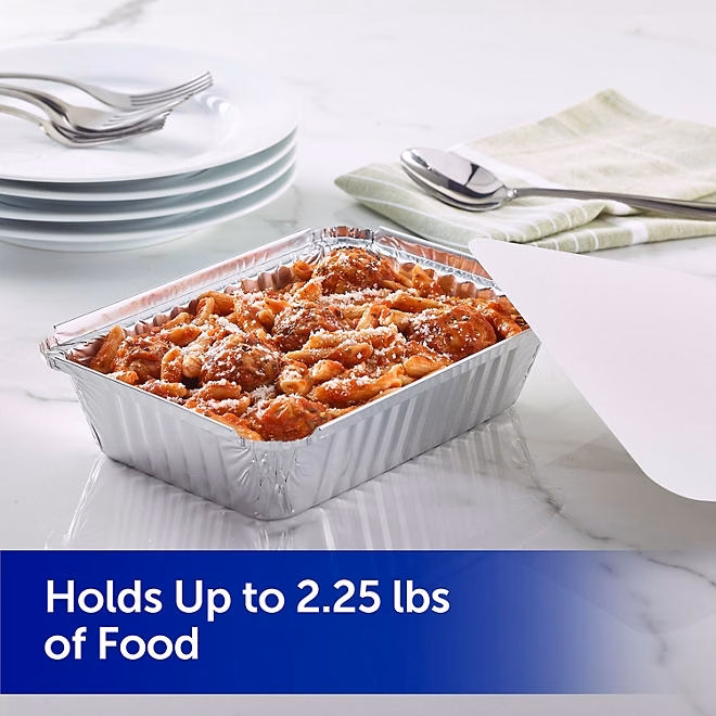 Reynolds Oblong Foil Take Out Containers with Lids, 20 ct. - Image 6