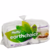 Hefty Earthchoice 3-Compartment Hinged Lid Containers, 9", 50 ct.