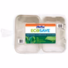 Hefty ECOSAVE Hoagie Hinged Lid Container, 9" x 6" , 75 ct.