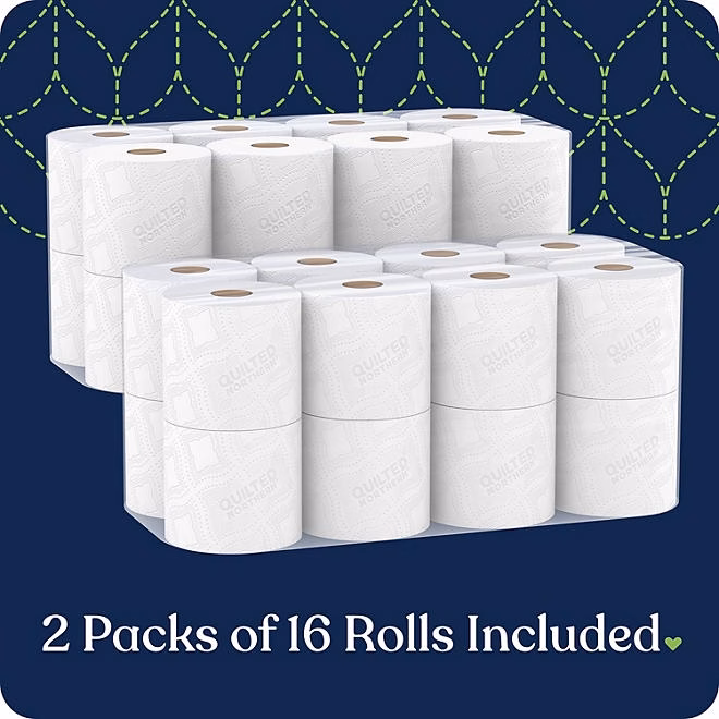 Quilted Northern Ultra Soft & Strong 2-Ply Toilet Paper 32 rolls, 244 sheets/roll - Image 4