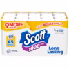 Scott 1000 1-Ply Toilet Paper 45 rolls, 1,000 sheets/roll