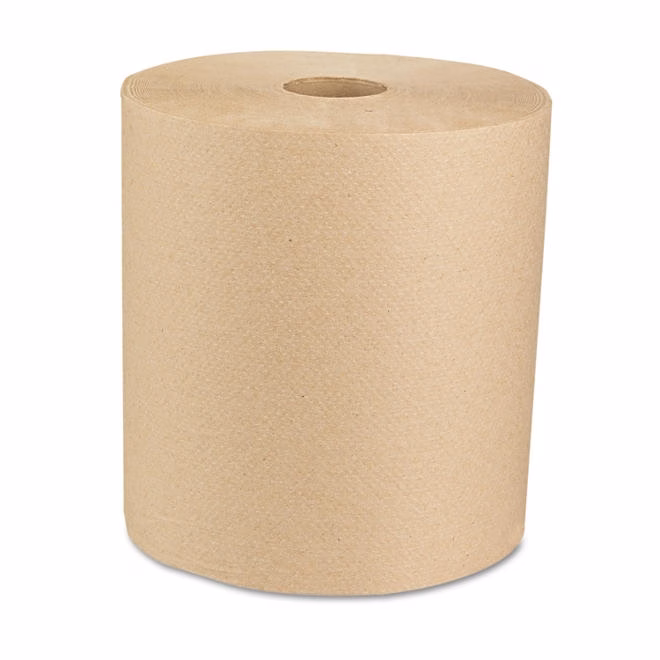 Boardwalk Green Universal Natural Roll Paper Towels 6 rolls, 800 ft./roll - Image 2