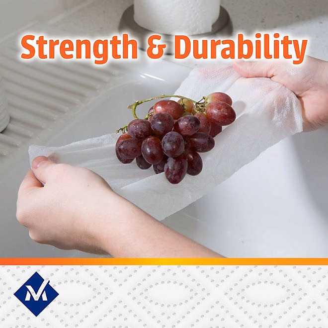 Member's Mark Full Sheet 2-Ply Paper Towel 15 rolls, 101 sheets/roll - Image 7