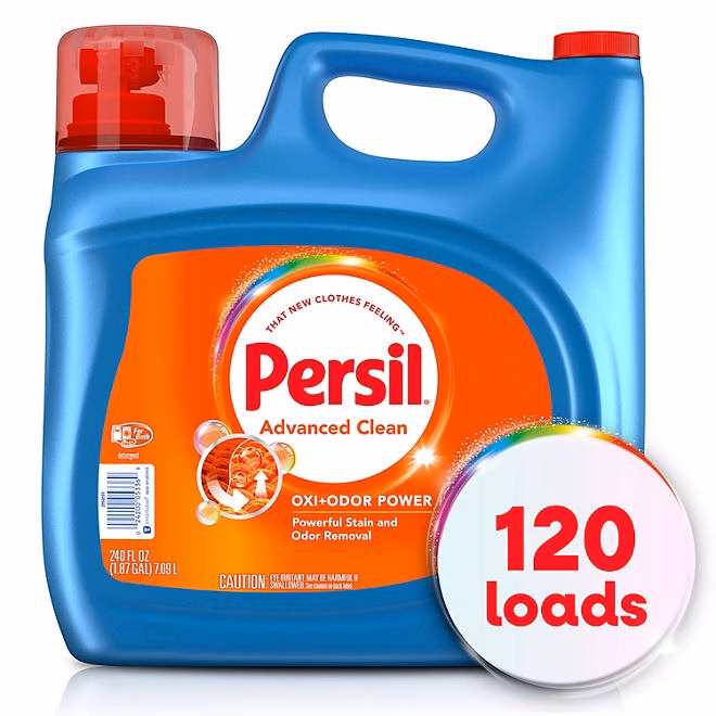 Persil OXI + Odor Power Liquid Laundry Detergent, 120 loads, 240 fl. oz. - Image 2