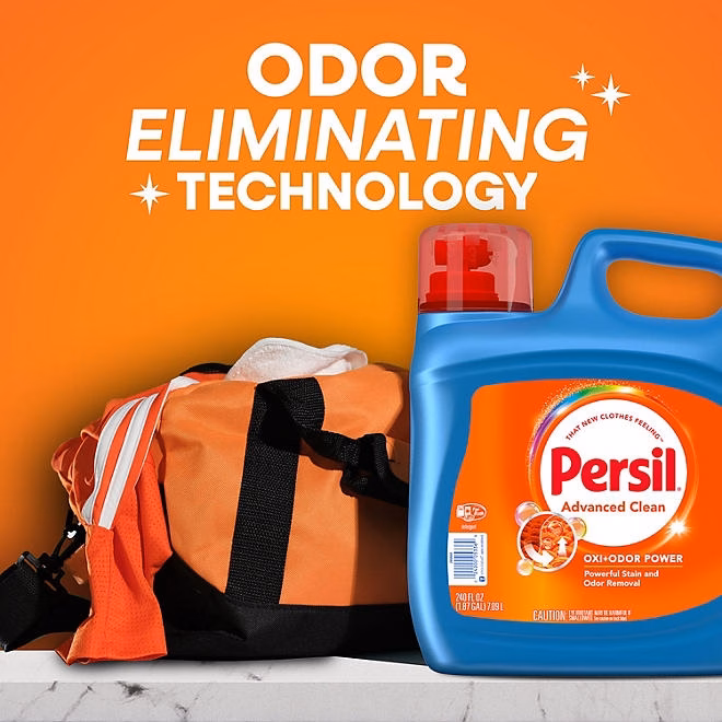 Persil OXI + Odor Power Liquid Laundry Detergent, 120 loads, 240 fl. oz. - Image 4