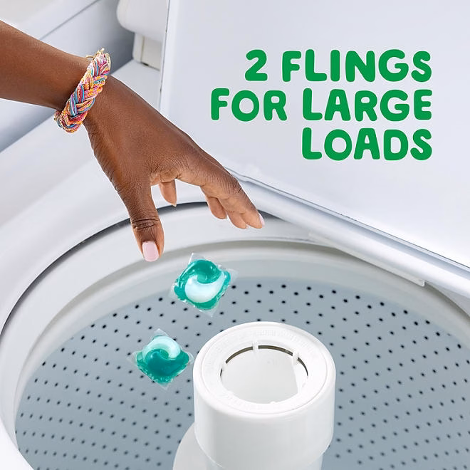 Gain Flings! 3 in 1 Laundry Detergent Pacs, Original Scents, 152 ct. - Image 6