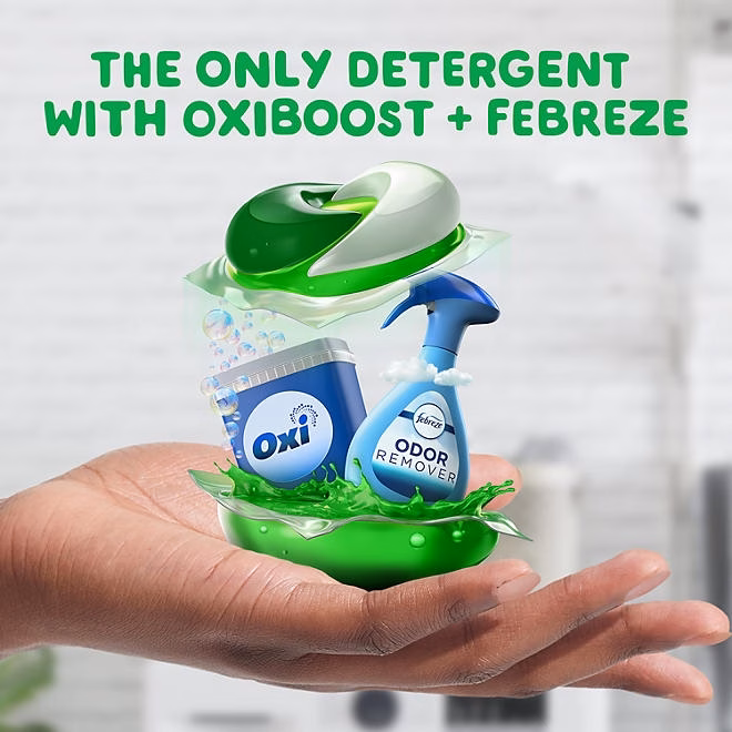 Gain Flings! 3 in 1 Laundry Detergent Pacs, Original Scents, 152 ct. - Image 7