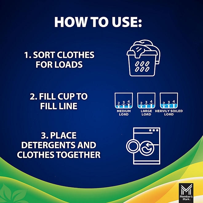 Member's Mark Liquid Laundry Detergent, Paradise Splash, 127 loads, 196 fl. oz. - Image 5