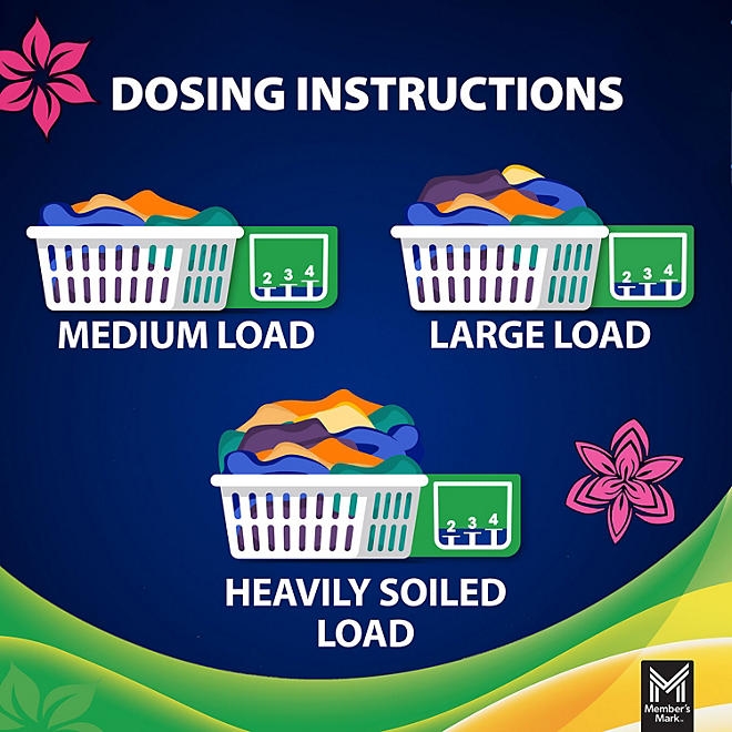 Member's Mark Liquid Laundry Detergent, Paradise Splash, 127 loads, 196 fl. oz. - Image 6