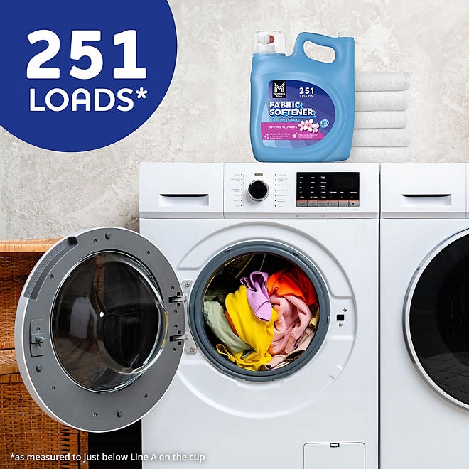 Member's Mark Liquid Fabric Softener, Spring Flowers, 251 loads, 170 fl. oz. - Image 4