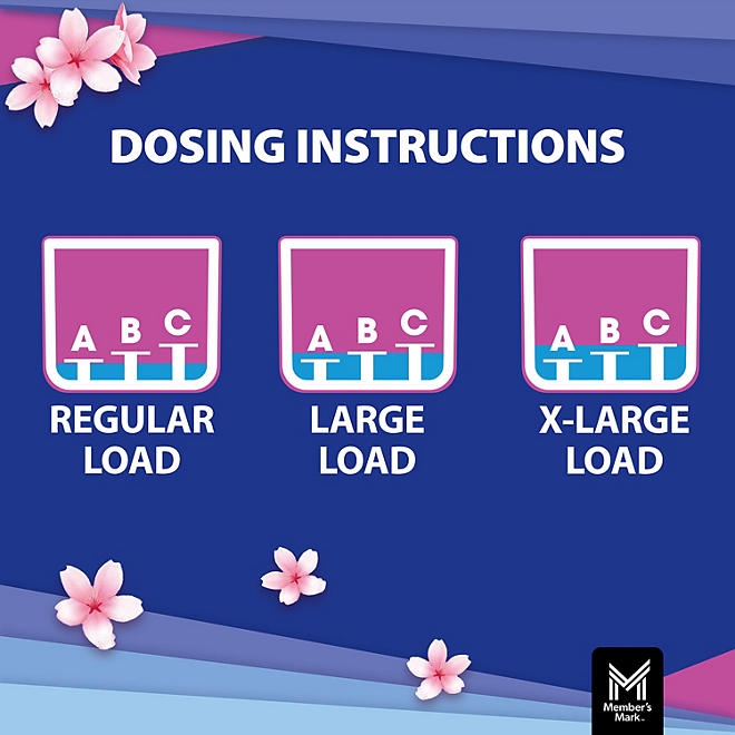 Member's Mark Liquid Fabric Softener, Spring Flowers, 251 loads, 170 fl. oz. - Image 7