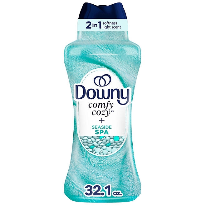 Downy Comfy Cozy In-Wash Laundry Scent Booster Beads, Seaside Spa Scent, 32.1 oz. - Image 2