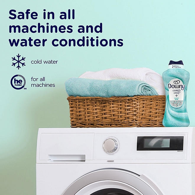 Downy Comfy Cozy In-Wash Laundry Scent Booster Beads, Seaside Spa Scent, 32.1 oz. - Image 6