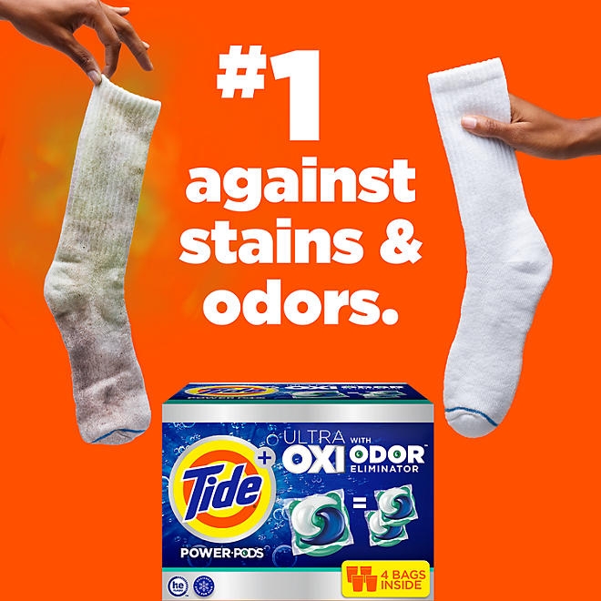 Tide Power PODS + Ultra OXI Laundry Detergent Pacs, 72 ct. - Image 6