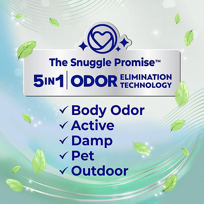 Snuggle SuperFresh Liquid Fabric Softener, Original, 155 loads, 164 fl. oz. - Image 7