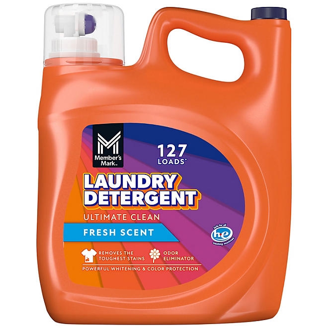 Member's Mark Liquid Laundry Detergent, Fresh Scent, 127 loads, 196 fl. oz. - Image 7