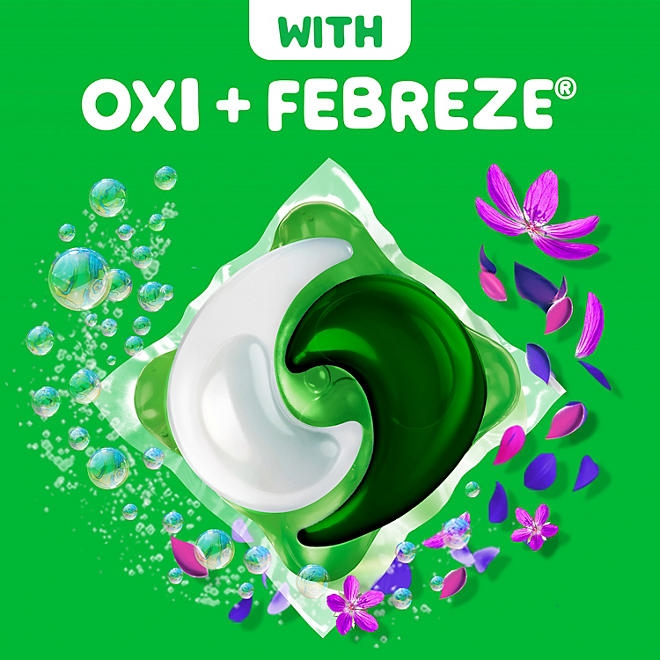 Gain Flings! Odor Defense Fresh Boost Laundry Detergent Pacs, Vibrant Bloom, 108 ct. - Image 7