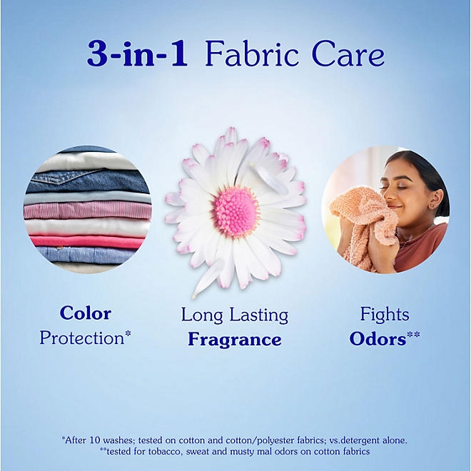 Suavitel Advanced Liquid Fabric Softener, Field Flowers, 280 loads, 160 fl. oz. - Image 5