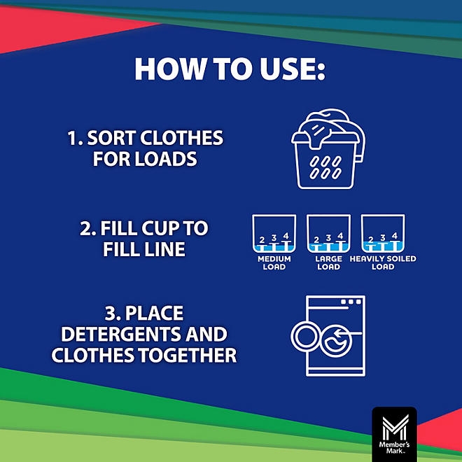 Member's Mark Liquid Laundry Detergent, Paradise Splash, 127 loads, 196 fl. oz. - Image 5