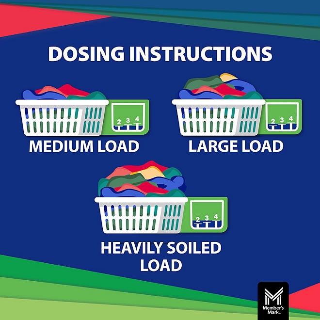 Member's Mark Liquid Laundry Detergent, Paradise Splash, 127 loads, 196 fl. oz. - Image 7